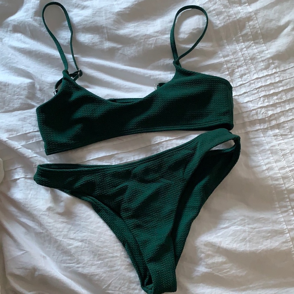 Green bikini